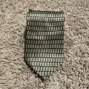 Perry Ellis metallic tie gold silver